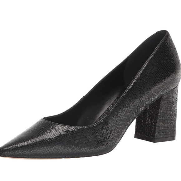 Marc Fisher ZALA BLOCK HEEL POINTY TOE PUMP - Picture 1 of 7